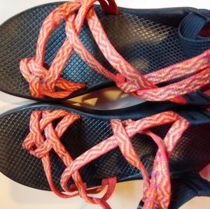 3 yr old Chaco slight fray on right strap